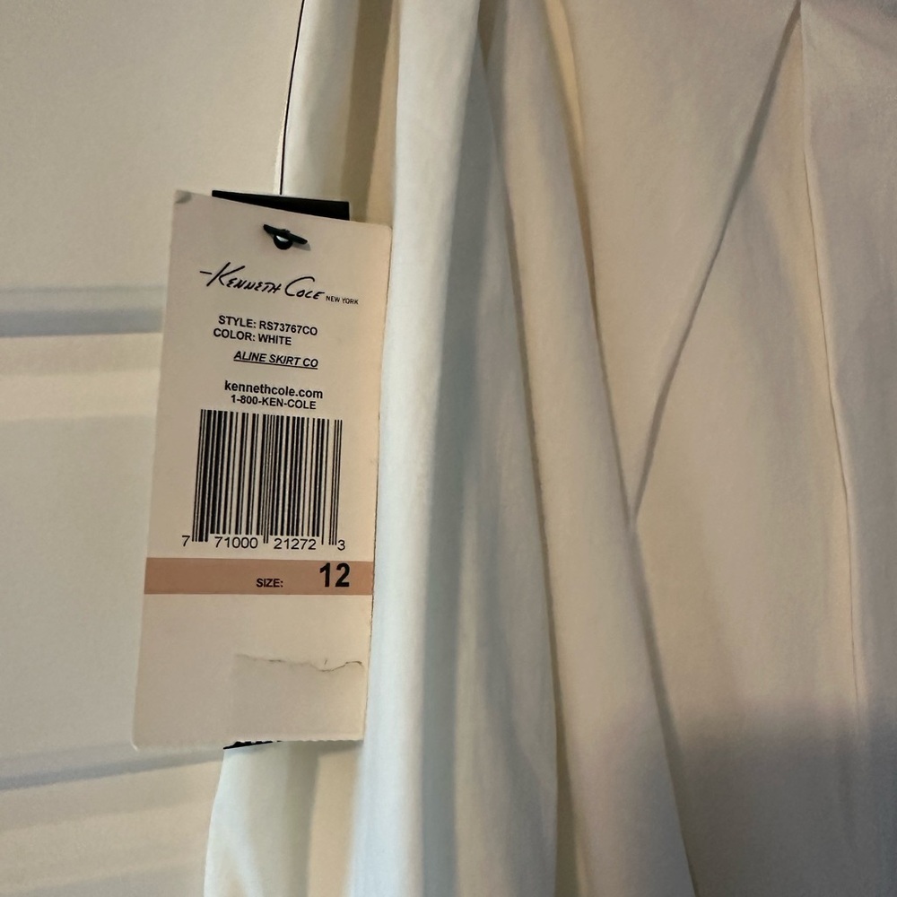 Kenneth Cole white skirt.